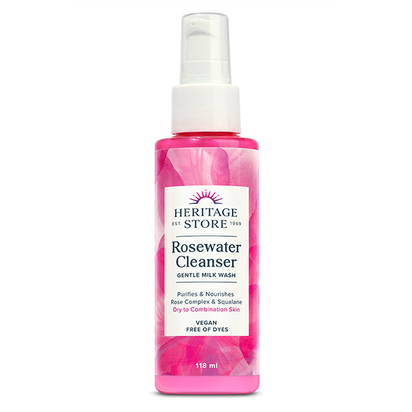 Heritage Store  Rosewater Cleanser 118ml