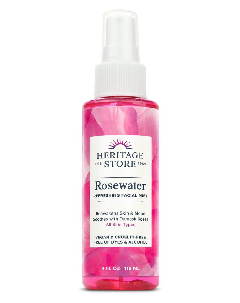 Heritage Store  Rosewater Refreshing Facial Mist 118ml