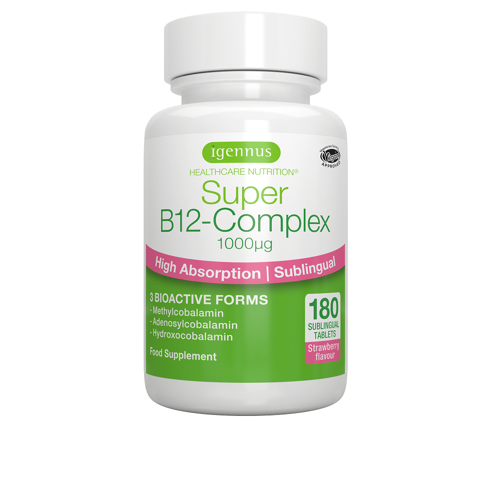 Igennus Super B12 - Complex 1000ug 180's by Igennus