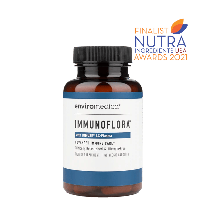 Immunoflora with LC - Plasma - 60 Veg Capsules - Enviromedica by Enviromedica