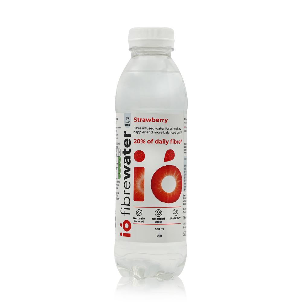 ió fibrewater  ió fibrewater Strawberry 500ml SINGLE