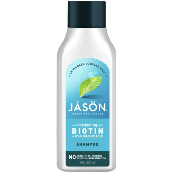 Jason  Thickening Biotin + Hyaluronic Acid Shampoo 473ml