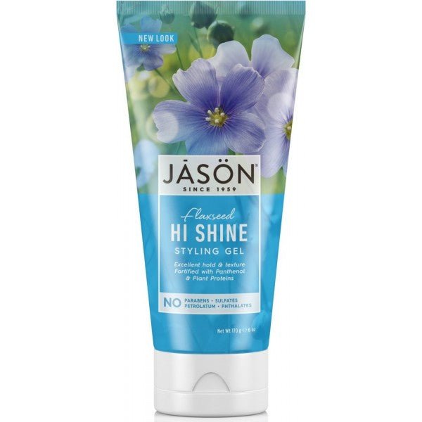 Jason Flaxseed Hi Shine Styling Gel 170g by Jason