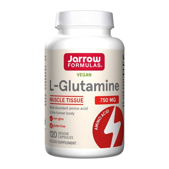 Jarrow Formulas  L-Glutamine Muscle Tissue 750mg 120's (Vegan)