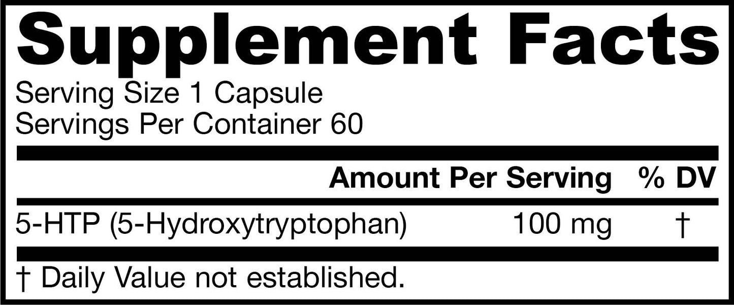 Jarrow Formulas  5-HTP 100mg 60's