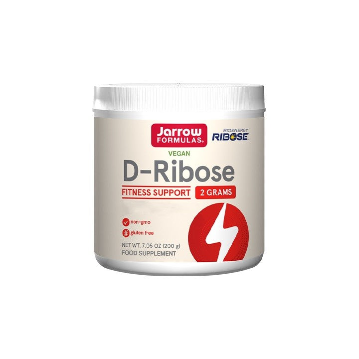 Jarrow Formulas  D-Ribose Fitness Support 2 Grams  (Vegan) 200g