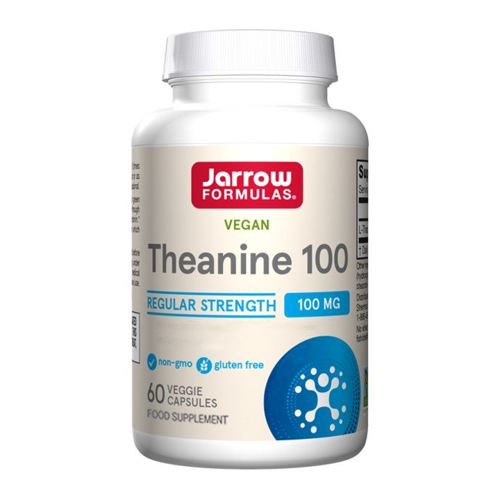 Jarrow Formulas  Theanine 100 Regular Strength 100mg (Vegan)
