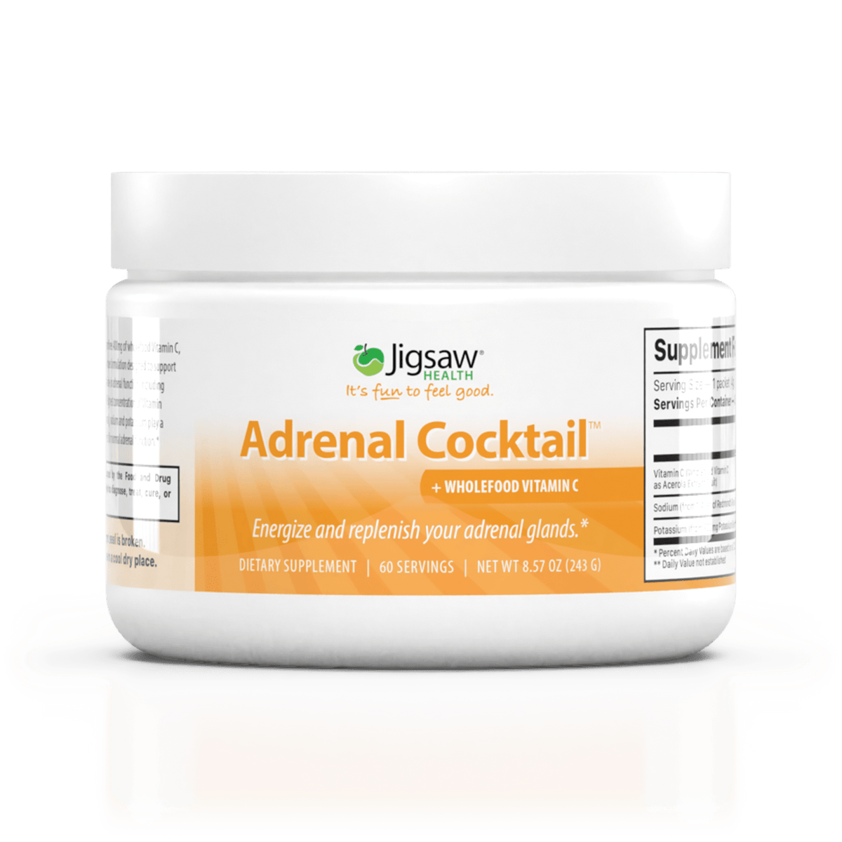 Adrenal Cocktail™ (jar) - 60 Servings - Jigsaw Health by Jigsaw Health