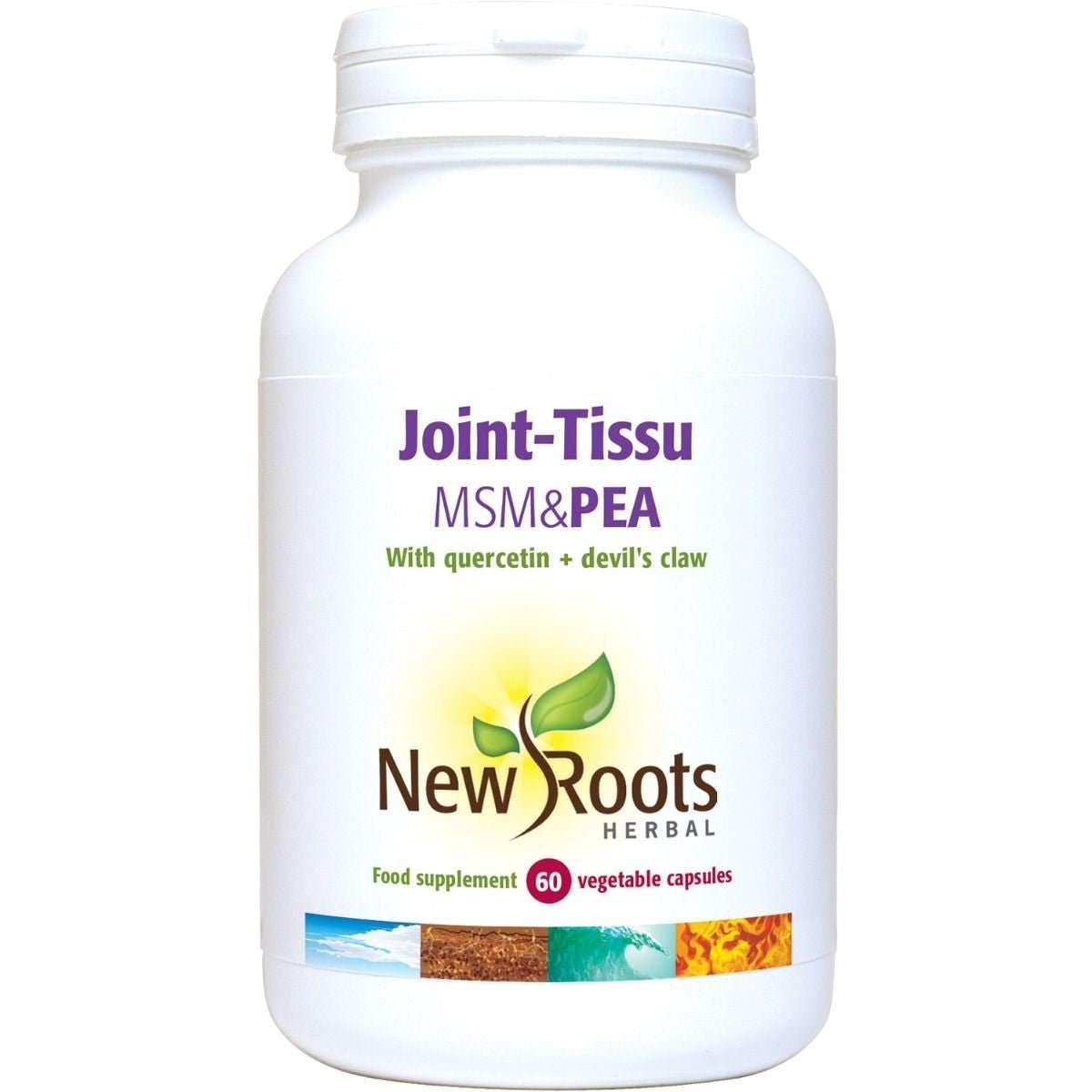 Joint - Tissu MSM & PEA (60 capsules) - New Roots Herbal by New Roots Herbal