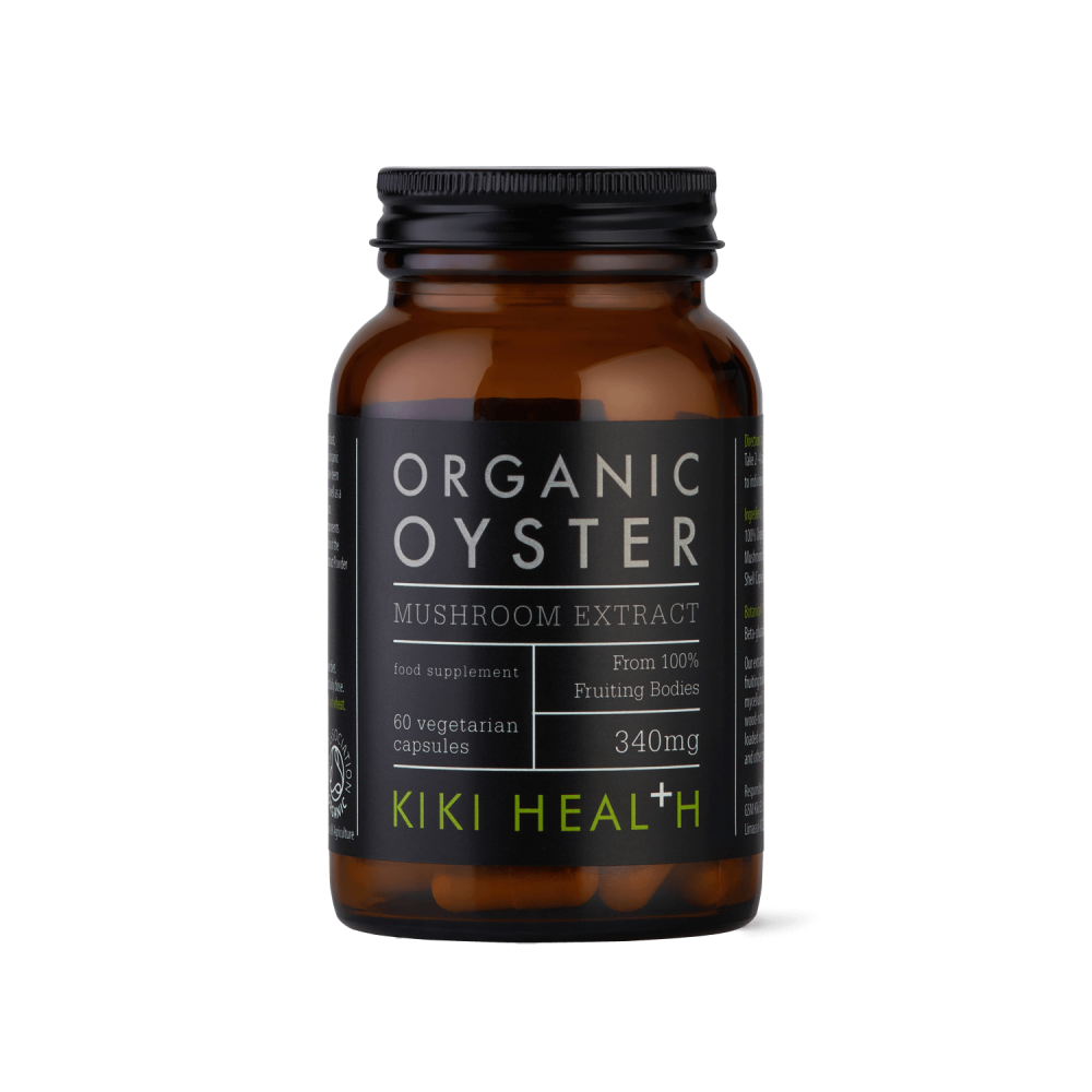 Kiki Health  Organic Oyster Mushroom Extract Capsules 60's