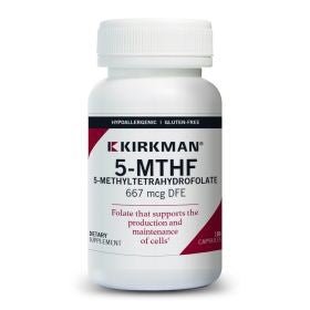 5 - MTHF 400mcg, 180 Capsules - Kirkman Laboratories by Kirkman Laboratories