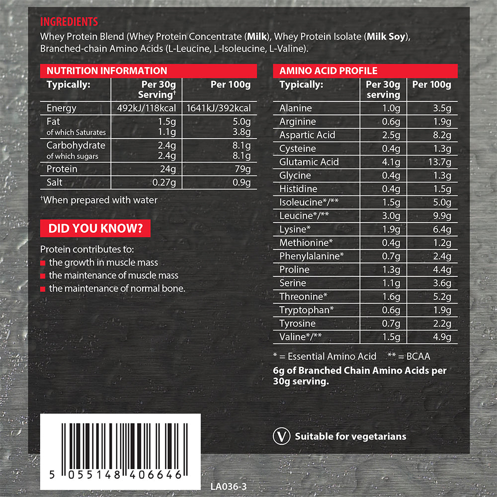 Lamberts  Whey Protein Unflavoured 1kg
