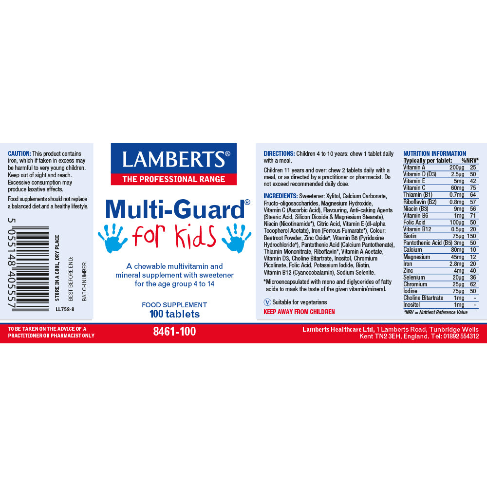 Lamberts  Multi-Guard for Kids 100's