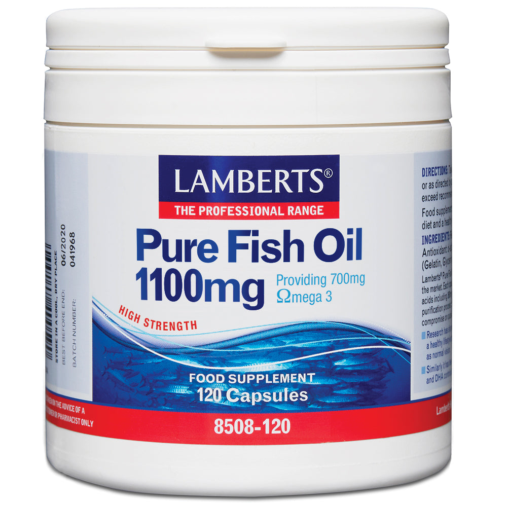 Lamberts  Pure Fish Oil 1100mg 120's