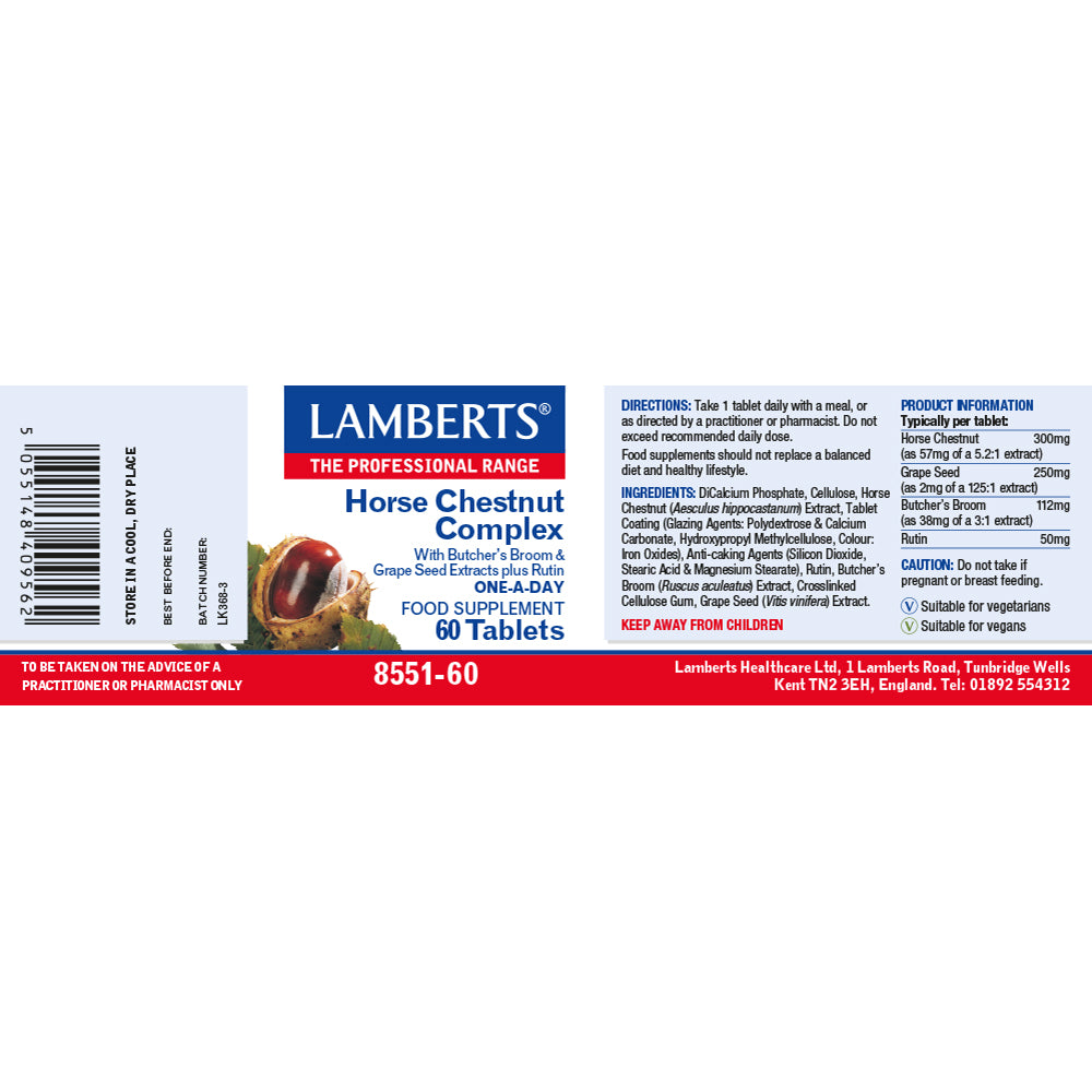 Lamberts  Horse Chestnut Complex 60's