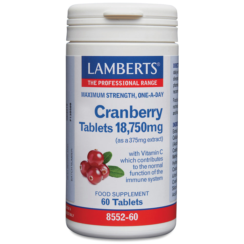 Lamberts  Cranberry Tablets 18,750mg 60's