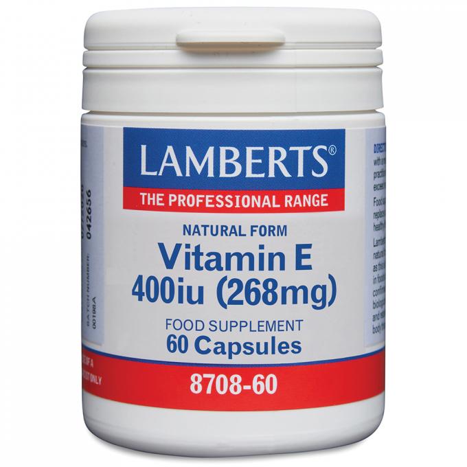 Lamberts  Vitamin E 400iu (268mg) 60's