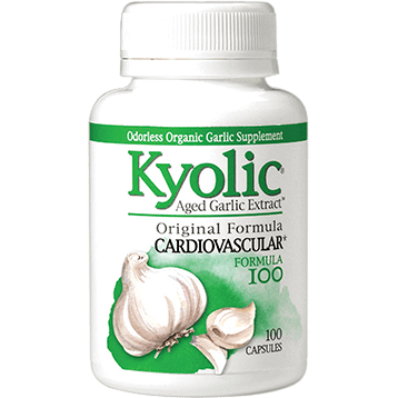 Kyolic Cardiovascular Health (Aged Garlic Extract) Formula 100 - 100 Capsules - Wakunaga by Wakunaga