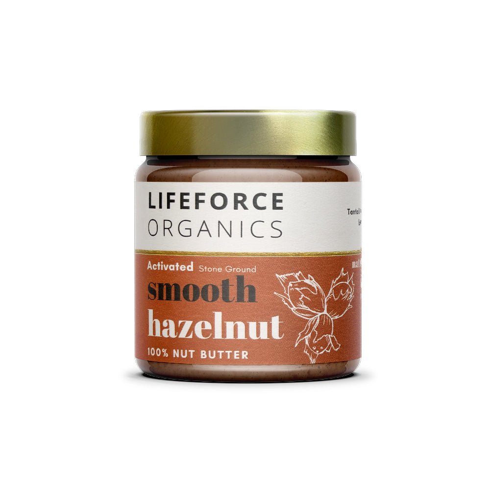 Lifeforce Organics Activated Smooth Hazelnut Butter 220g by Lifeforce Organics