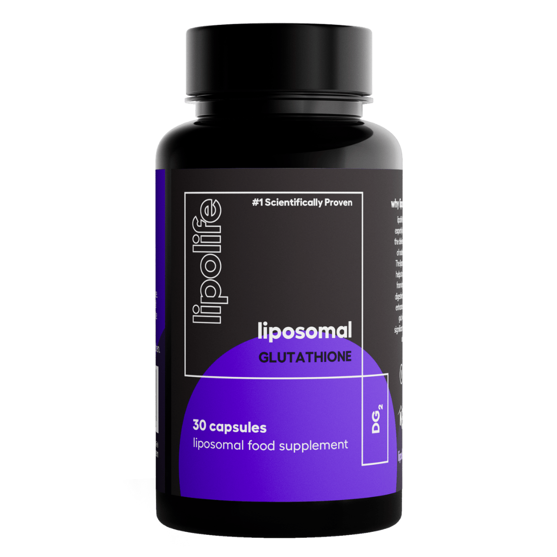 Liposomal Glutathione Capsules (30's) - lipolife by Lipolife