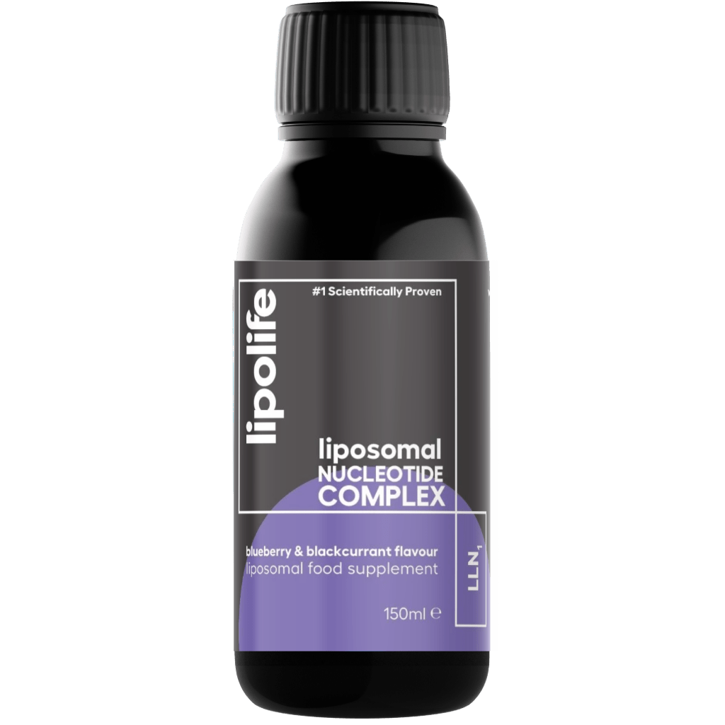 LLN1 Liposomal Nucleotide Complex 150ml liquid (Blueberry & Blackcurrant flavour) – lipolife by Lipolife