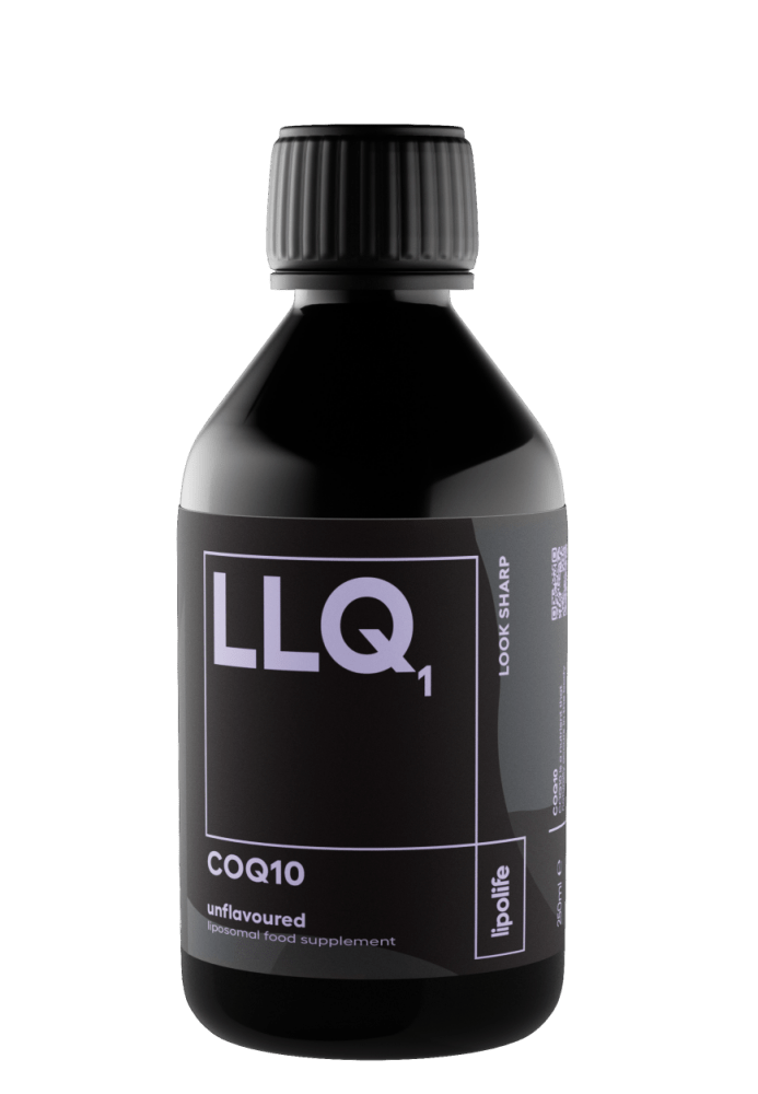 Lipolife LLQ1 CoQ10 240ml (Liposomal) by Lipolife