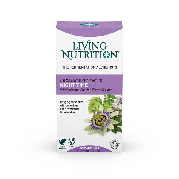 Living Nutrition  Organic Fermented Night Time 60's