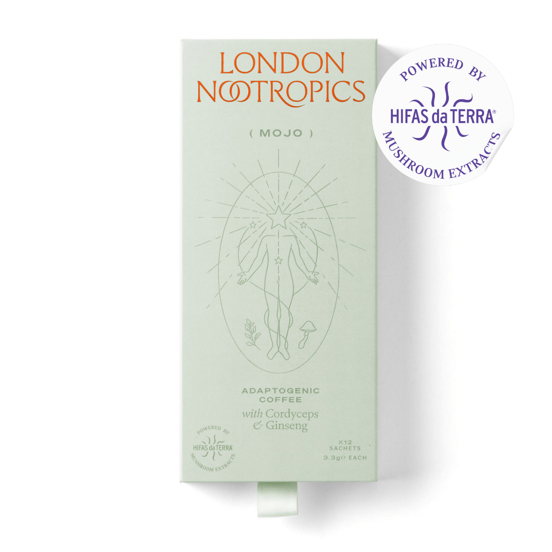 Mojo Adaptogenic Coffee with Cordyceps & Ginseng - 12 Sachets - London Nootropics by London Nootropics