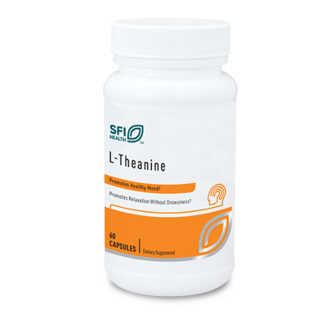 L - Theanine 100mg, 60 Capsules - SFI Health by Klaire Labs
