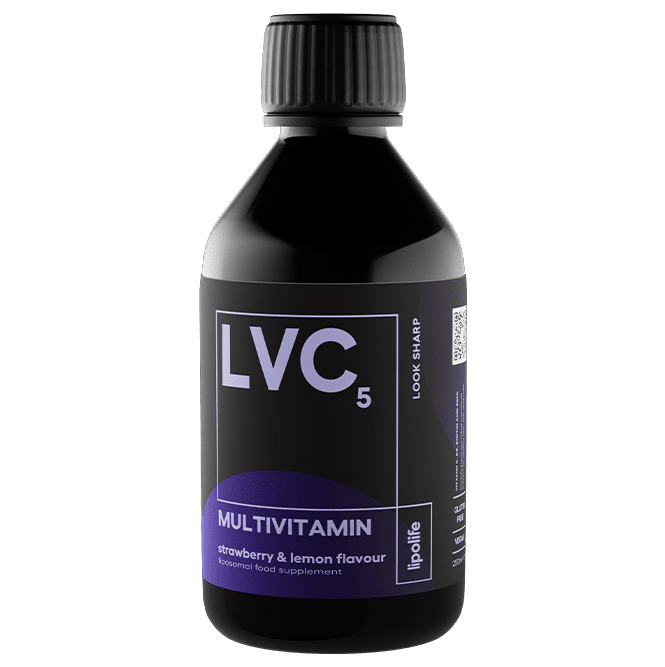 LVC5 – Liposomal Multivitamin 240ml – Strawberry & Lemon – lipolife DOUBLE PACK by Lipolife