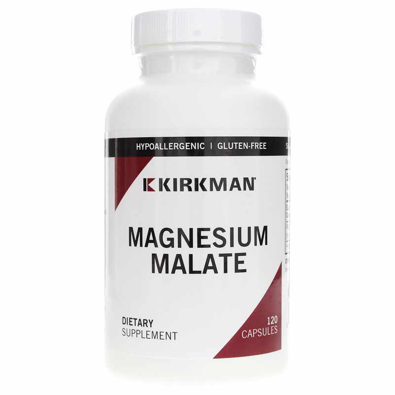 Magnesium Malate 160mg (120 capsules) - Kirkman Laboratories by Kirkman Laboratories