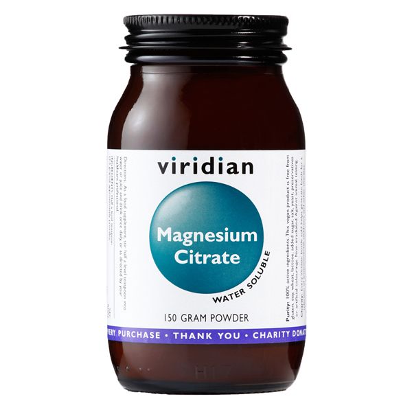 Magnesium Citrate Powder 150g - Viridian by Viridian