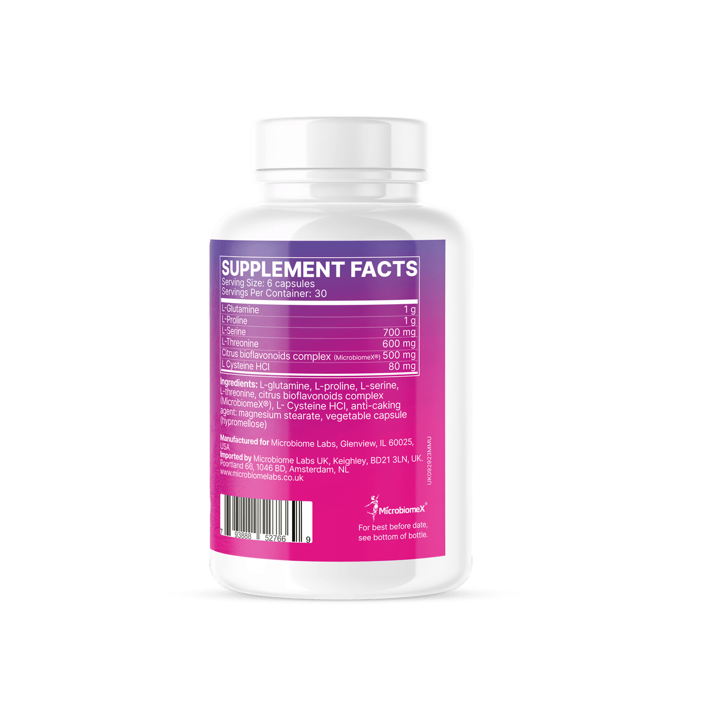 MegaMucosa (180 capsules) - Microbiome Labs by Microbiome Labs