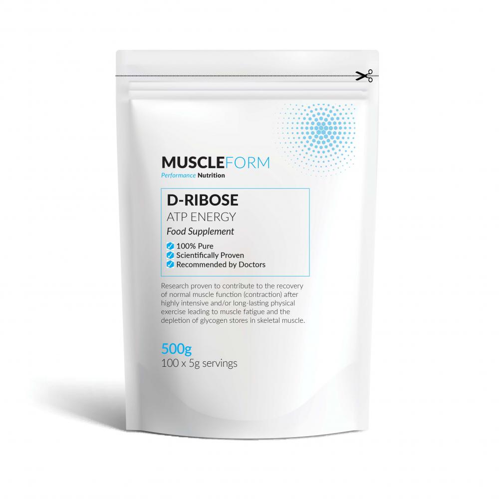 MuscleForm  D-Ribose 500g Pouch