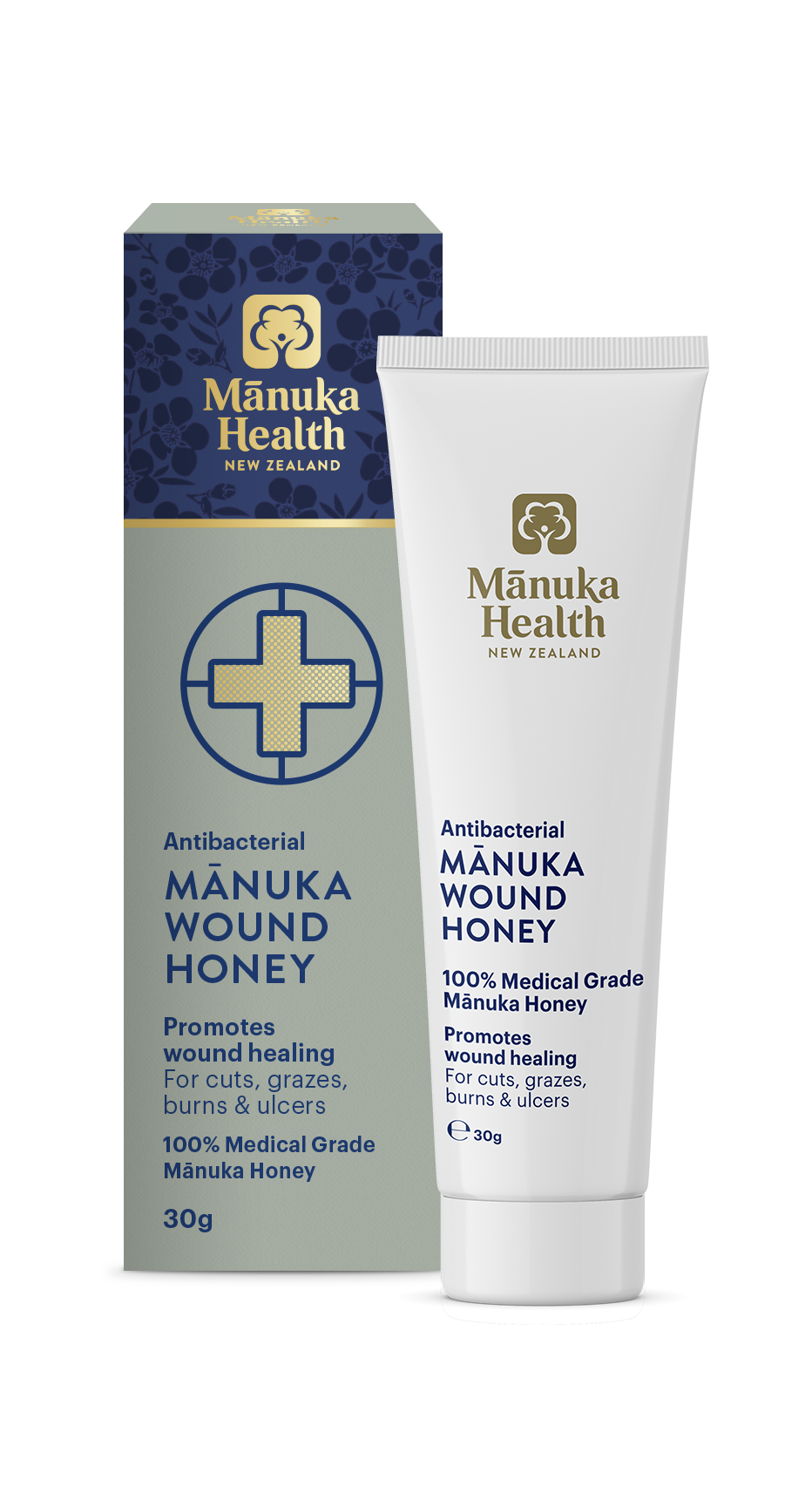 Manuka Health Products  Manuka Wound Honey (Antibacterial) 30g