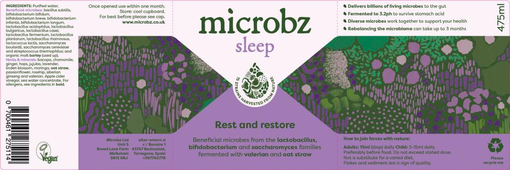 Microbz  Sleep 475ml