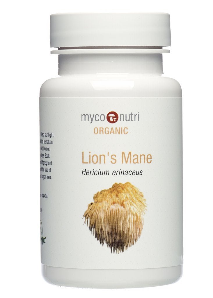 MycoNutri Lion's Mane (Organic) Capsules 60s by MycoNutri