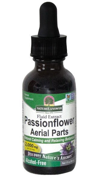 Nature's Answer Passionflower Aerial Parts (Alcohol Free) 30ml by Nature's Answer