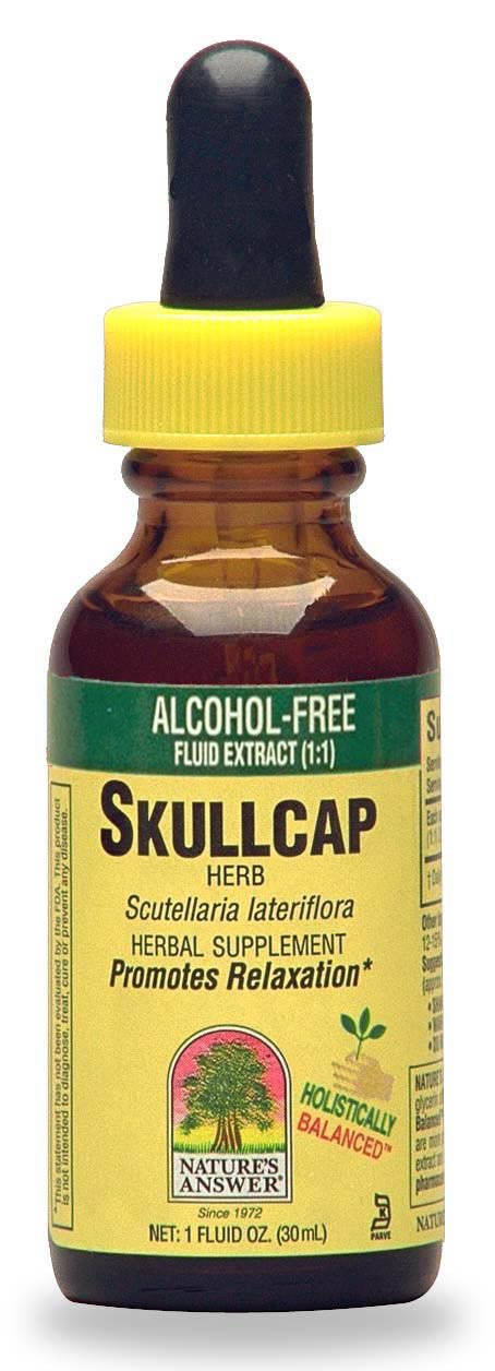 Skullcap Herb (Alcohol Free) 30ml - Nature's Answer by Nature's Answer