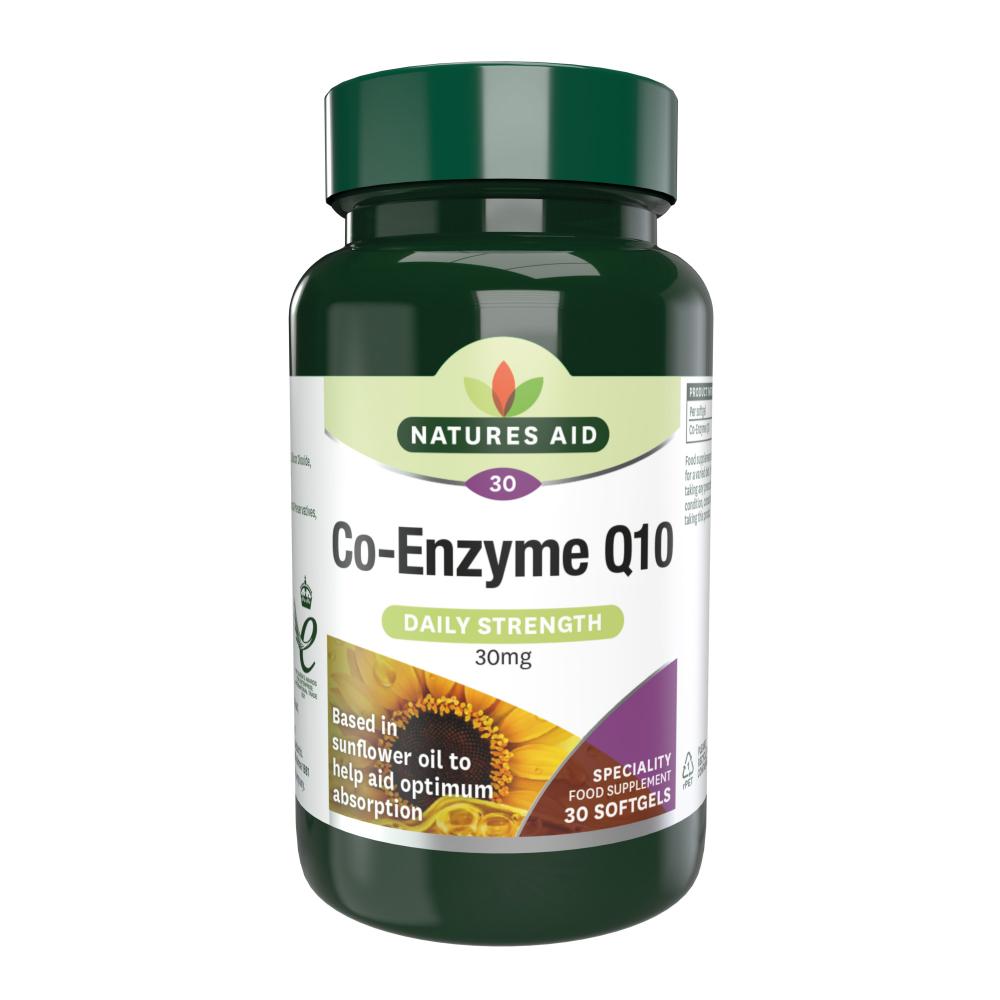 Natures Aid  Co-Enzyme Q10 30mg 30's