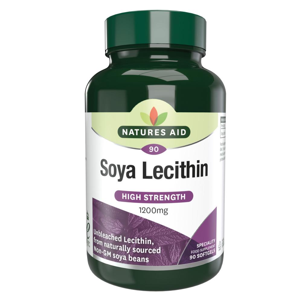 Natures Aid  Soya Lecithin 1200mg 90's