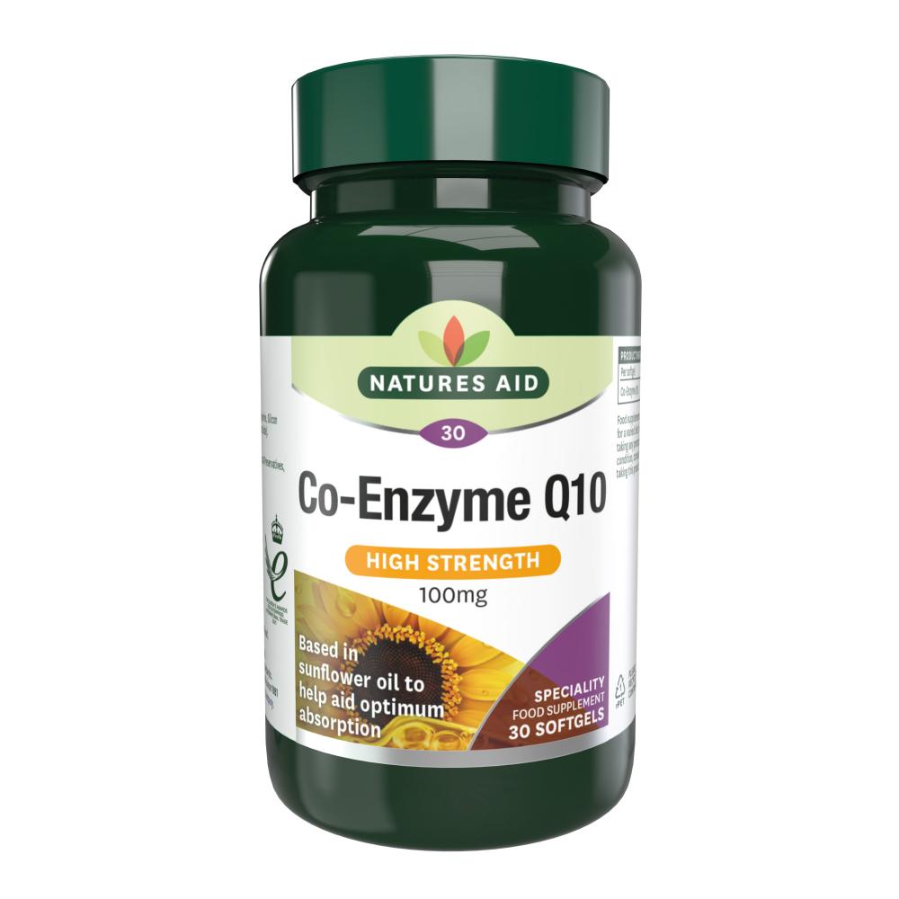 Natures Aid  Co-Enzyme Q10 100mg 30's