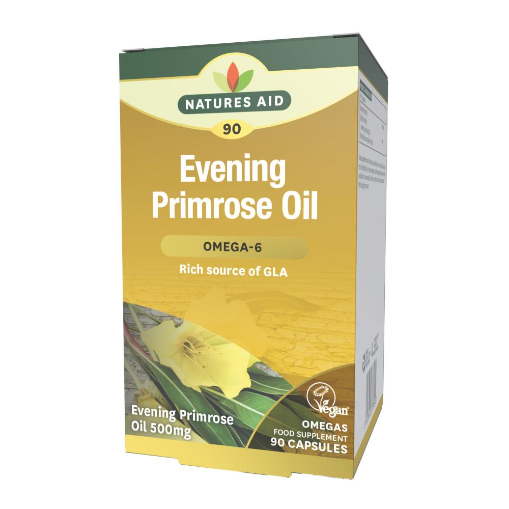 Natures Aid  Evening Primrose Oil 500mg 90's