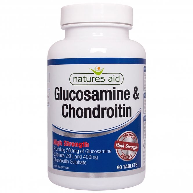Glucosamine & Chondroitin 90 Tablets - Nature's Aid by Nature's Aid