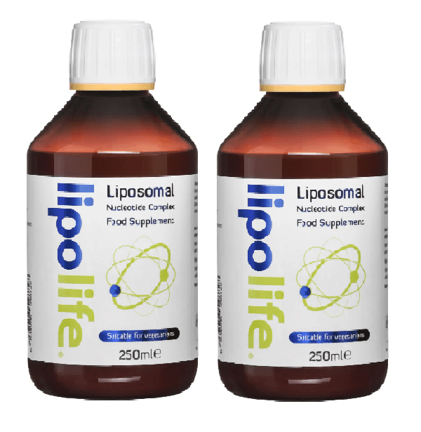 LLN1 Liposomal Nucleotide Complex 150ml (Blueberry & Blackcurrant flavour) – lipolife DOUBLE PACK by Lipolife
