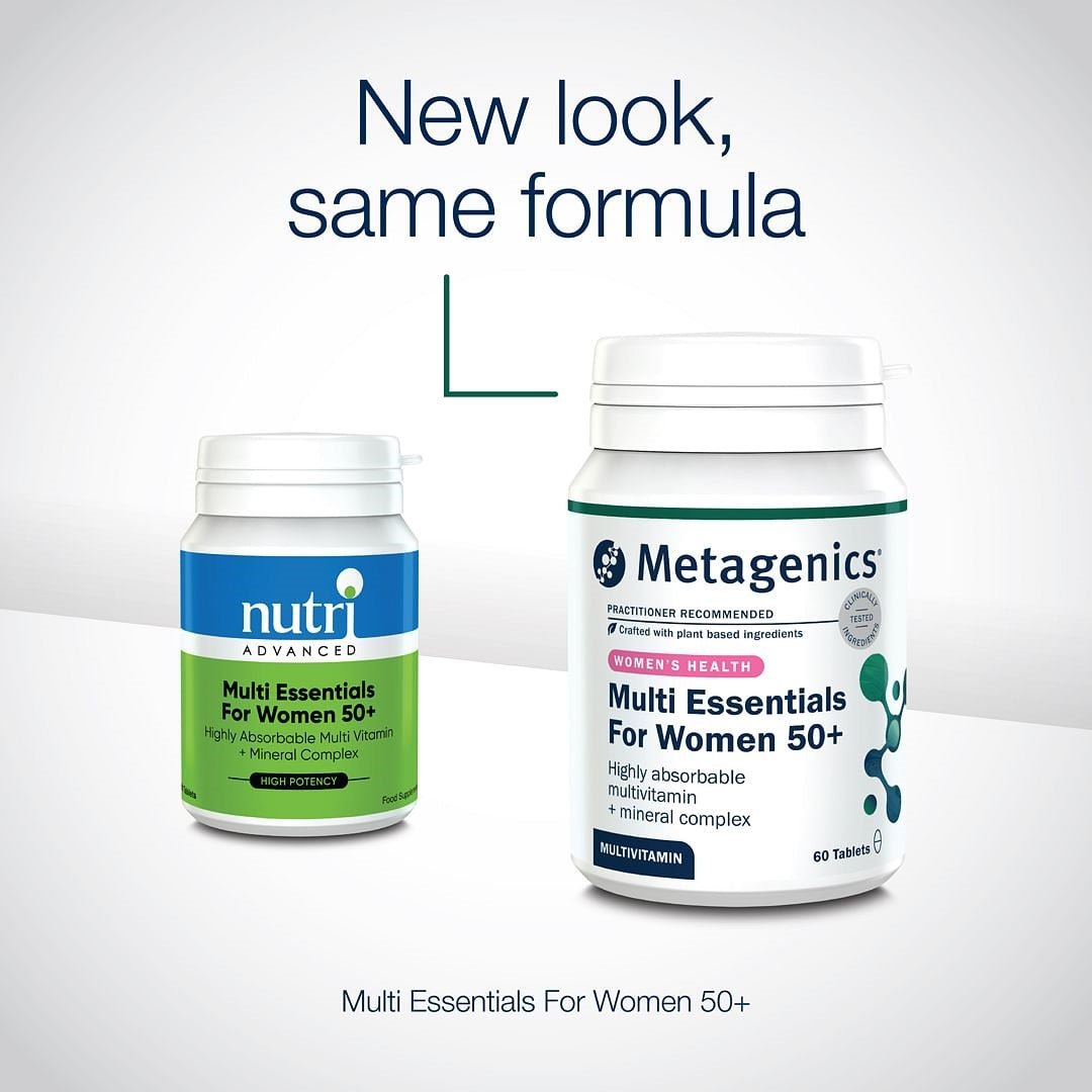 Multi Essentials for Women 50+ Multivitamin 60 Tablets - Metagenics by Metagenics