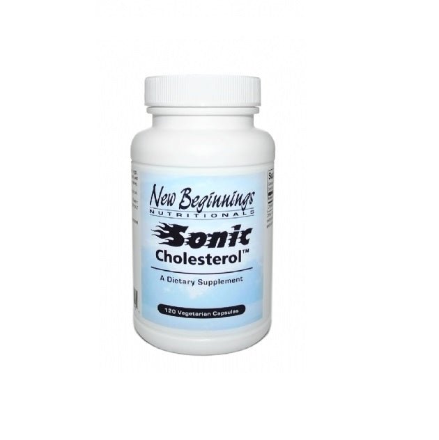Sonic Cholesterol, 120 Capsules - New Beginnings by New Beginnings