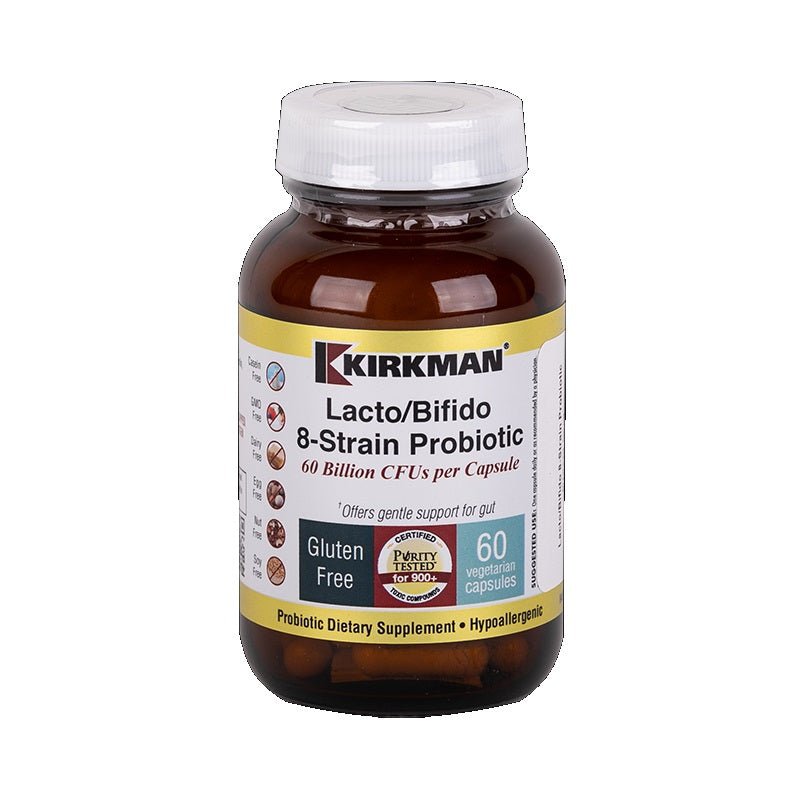 Lacto/Bifido 8 - Strain Probiotic 60 capsules - Kirkman by Kirkman Laboratories