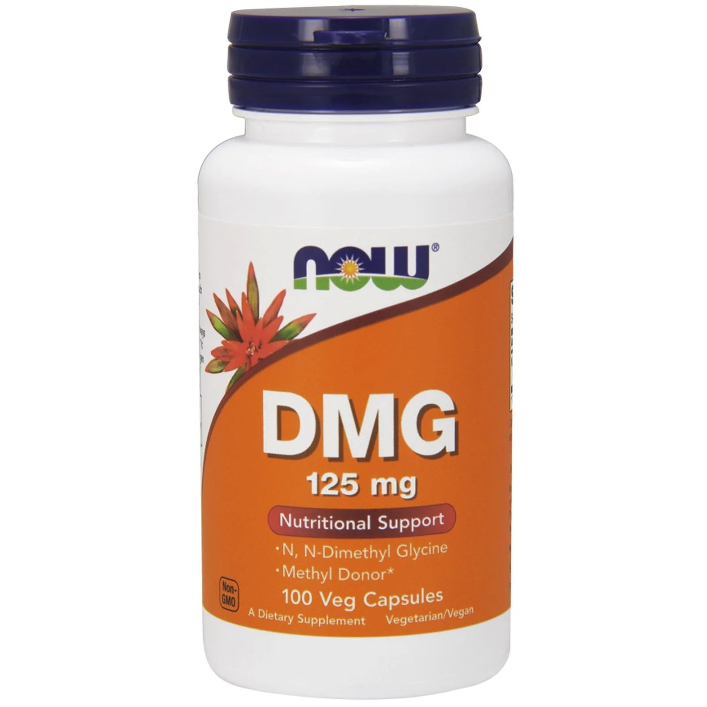 DMG 125mg, 100 Capsules - Now Foods by Now Foods