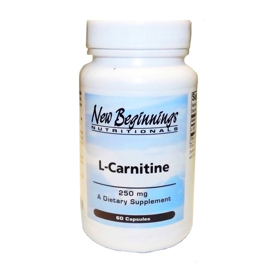 L - Carnitine Tartrate (60 Capsules) - New Beginnings by New Beginnings